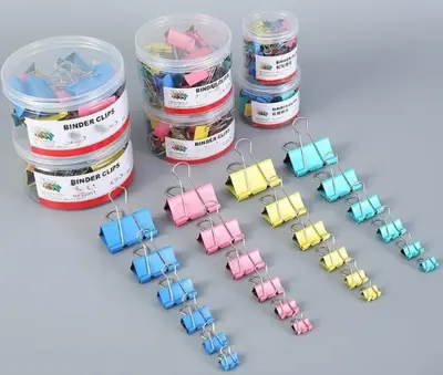 CS1560 long tail clip 15MM - bucket packaging 60 pieces in color