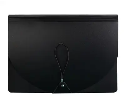 SK5470 Three-Sided Sealed 12-Grid Rainbow Interior Bag - Accordian Bag