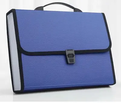 XF-030 Edge Sealed Knitted Acordion Bag A4