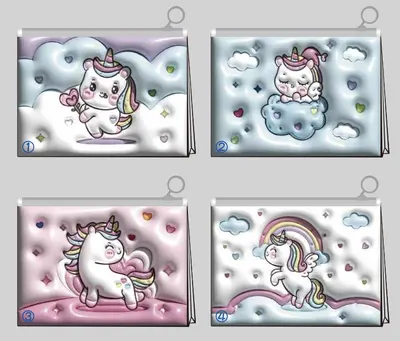 LL-190 Expanding Wind Unicorn Edge Bag A4