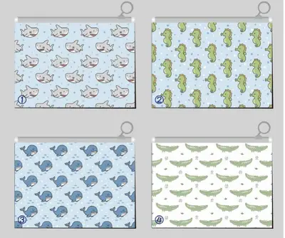 L-9132 Ocean Baby Edge Bag A4