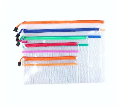 S-5007-18CPVC Clipped Net Bag Transparent Film A3