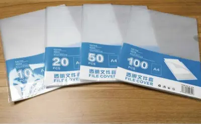 E-310-12C-L Type White File Folder A4