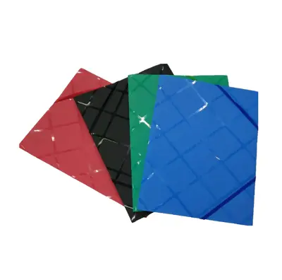 A4 Grid Pattern捆绳 bag 988-3 Flat Elastic Band