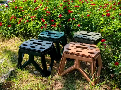 Plastic Folding Table and Chair Set - W-095