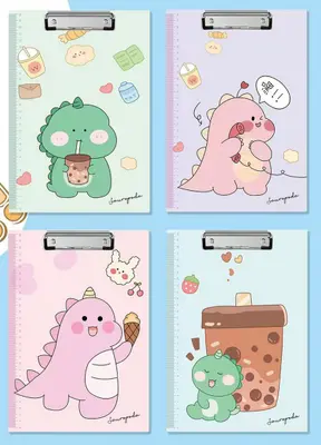 1301 Little Dinosaur - A4 Card