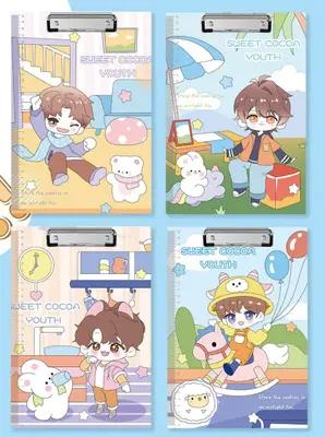 487 Sweet Coco Boy - A4 Card