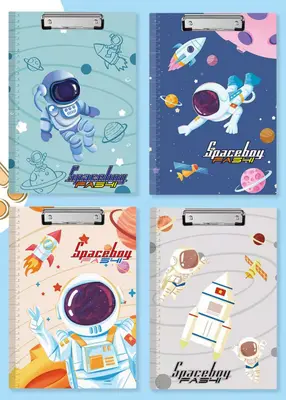 7666 Space Man - A4 Card