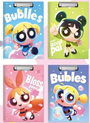 6355 Flying Little Cute Bubble - A4 Card