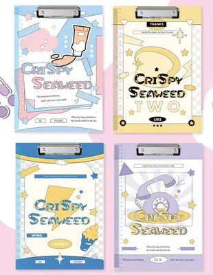 507 Crispy Seaweed - A4 Card