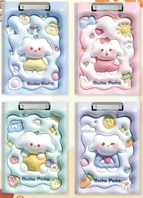 179 Creamy Soft Candy - A4 Card