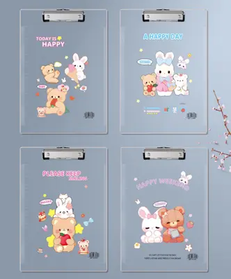 056 Happy Weekend - A4 Acrylic Card