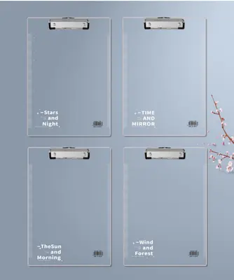 1001 Wind and Forest - A4 Acrylic Card