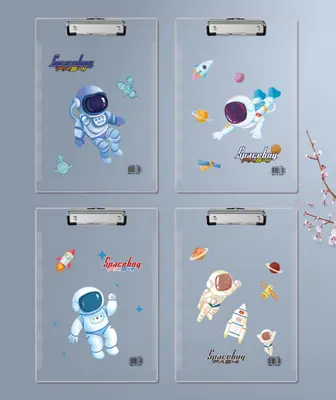 3008 Space Man - A4 Acrylic Card