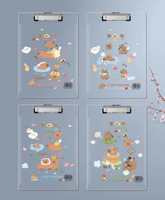 021 Kapibara 1 - A4 Acrylic Card