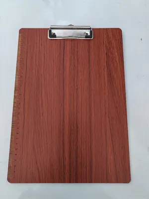 SX-010 redwood color - with scale A4 wooden board clamp