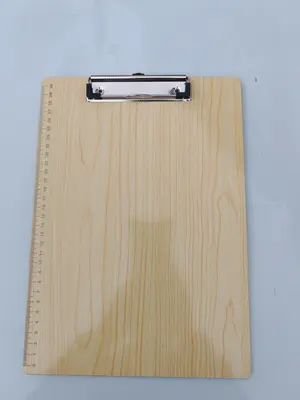 SX-013 light wood color - with scale A4 wooden board clamp