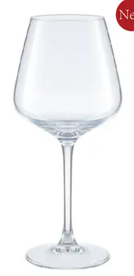 Gold-Rim Stemmed Goblet 450ml - GJ-3303G
