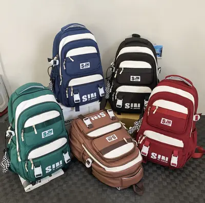 Pastel School Backpack - 2219