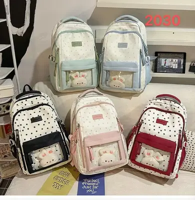 Pastel School Backpack - 2518