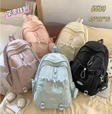 Pastel School Backpack - 5539