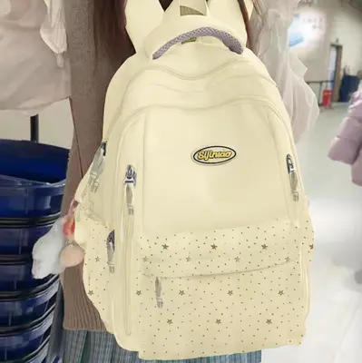 Pastel School Backpack - 6021