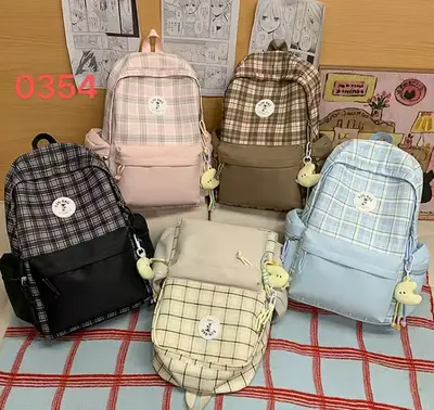 Pastel School Backpack - 8913