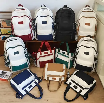 Printed School Backpack - L-9805