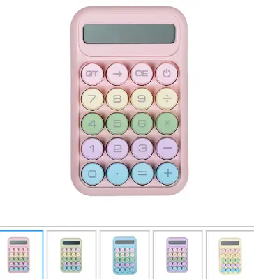 KD1023 - Macaroon Calculator - Clean Design