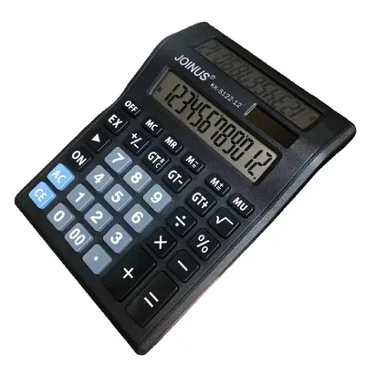 KK-8122-12 Dual Screen Solar Calculator