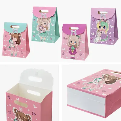 Red Flip-Top Flip-Top Gift Box - EST-3265S