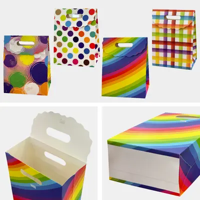 Decorative Glitter Gift Bag - EST-3298S