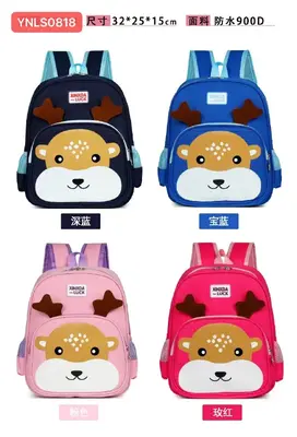 0818 Red Deer Backpack 32*25*15CM