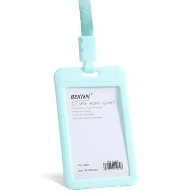 2602V Card Sleeve Vertical (Without Lanyard) Clean Packaging