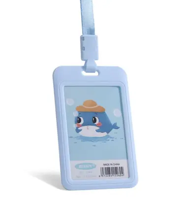 2604V Card Sleeve Vertical (Without Lanyard) - Cartoon