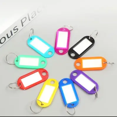 0109 Key Plate Solid - PVC Bucket 50 Pieces