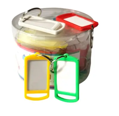 0114 Key Plate Solid - PVC Bucket 50 Pieces