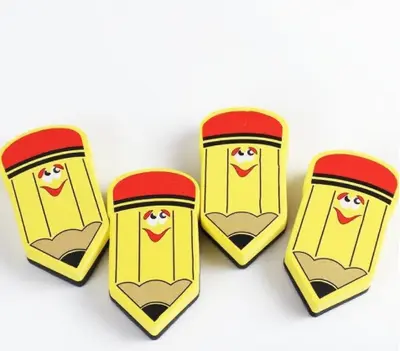 HS-BC-077 Pencil Style A Heat Transfer Board Eraser - Display Box/OPP Bag