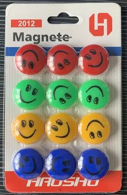 X-2012 Smile Magnetic Snap 12 pieces