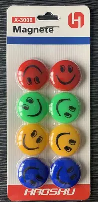 X-3008 Smile Magnetic Snap 8 pieces