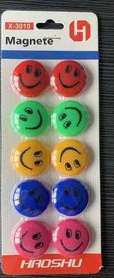 X-3010 Smile Magnetic Snap 10 pieces