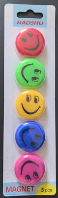 X-3505 Smile Magnetic Snap 5 pieces
