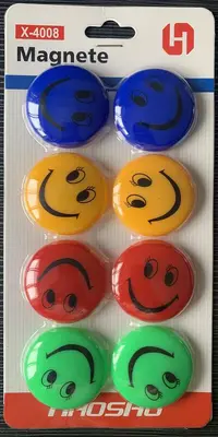 X-4008 Smile Magnetic Snap 8 pieces