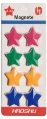 A-08 Star Magnetic Snap 8 pieces