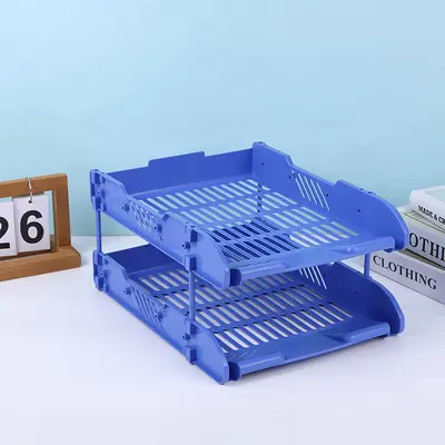 A428 two-layer column file tray