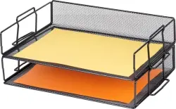 H2001-2 single-layer horizontal with ears magazine stand