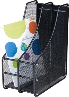 H307B arc two-connection magazine stand