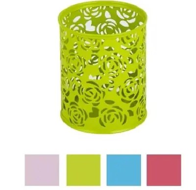 H6803 straight-mouth rose pen holder