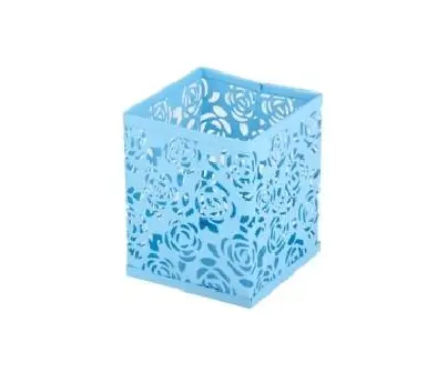 H6804 square rose pen holder