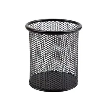 H802 black round pen holder